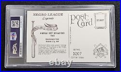 1946 KANSAS CITY MONARCHS Signed Real Photo Postcard-(5)-O'NEIL-MOODY-PSA