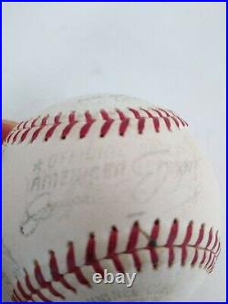 1964 Kansas City Athletics Team Signed Baseball George Alusik 25 + Autographs