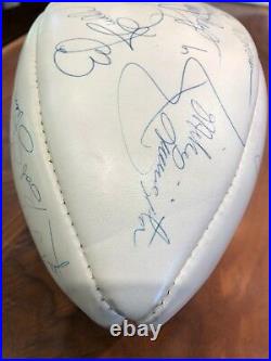 1969 Kansas City Chiefs Super Bowl Champions Team Autographed Ball JSA Z51105