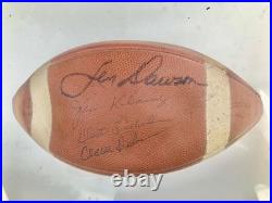 1969 Kansas City Chiefs Super Bowl Champs Autographed Team Ball