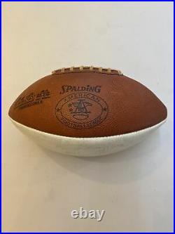 1969 Kansas City Chiefs Super Bowl Champs Team Signed AFL Game Football JSA COA