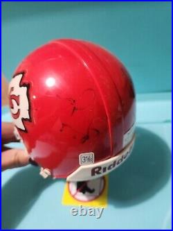 1970s-1980s Kansas City Mini Helmets Bundle Signed No COAs