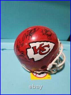 1970s-1980s Kansas City Mini Helmets Bundle Signed No COAs