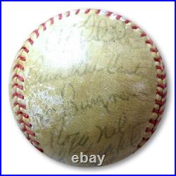 1972 Kansas City Royals Signed Autographed Baseball Piniella Otis Keough LOA