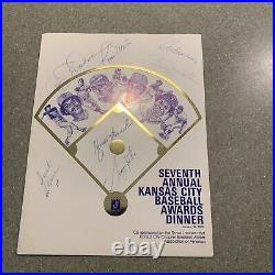 1978 7th annual kansas city baseball awards dinner program signed roger maris/lo