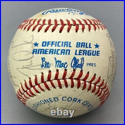 1982 Kansas City Royals Signed American League Baseball JSA Certified Autograph