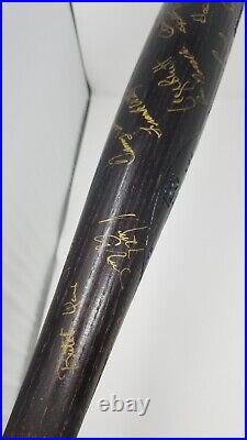 1983 1985 Kansas City Royals Signed Baseball Bat World Series Team Autographed
