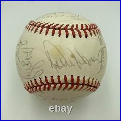 1985 Kansas City Royal World Series Champs Team Signed Baseball With JSA COA