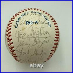 1985 Kansas City Royal World Series Champs Team Signed Baseball With JSA COA