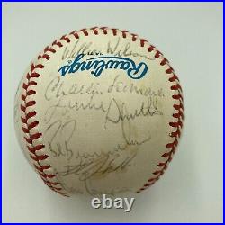 1985 Kansas City Royal World Series Champs Team Signed Baseball With JSA COA