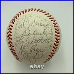 1985 Kansas City Royal World Series Champs Team Signed Baseball With JSA COA
