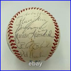 1985 Kansas City Royal World Series Champs Team Signed Baseball With JSA COA