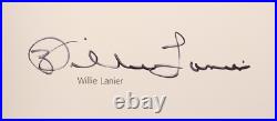 2001 Kansas City Chiefs Book Signed by Willie Lanier Len Dawson Lamar Hunt Etc