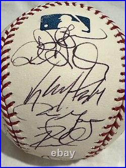 2003 Kansas City Royals Team Signed Ball 24 Signatures OMLB Pena Beltran Berroa