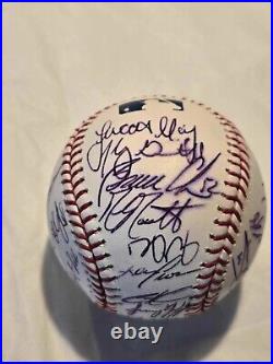 2010 Kansas City Royals Autographed Official Baseball No COA