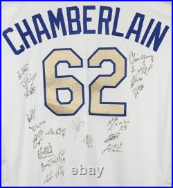 2015 Kansas City Royals World Series Champs Team Signed W. S. Jersey JSA COA