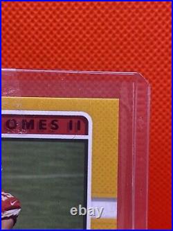 2017 Panini Donruss Patrick Mahomes Red Foil (Rare) Rookie Phenoms Player-Worn