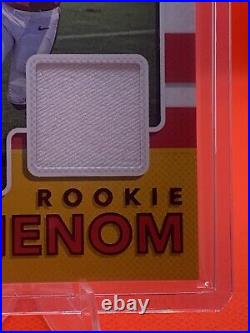2017 Panini Donruss Patrick Mahomes Red Foil (Rare) Rookie Phenoms Player-Worn