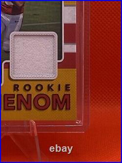 2017 Panini Donruss Patrick Mahomes Red Foil (Rare) Rookie Phenoms Player-Worn