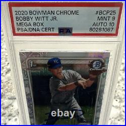 2020 Bowman Chrome Bobby Witt Jr. Mega Box Auto