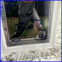 2020 Bowman Chrome Bobby Witt Jr. Mega Box Auto