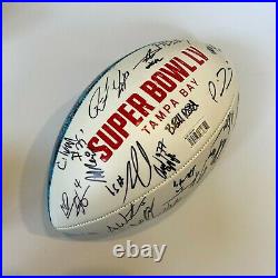 2020 Kansas City Chiefs Team Signed Super Bowl Football Patrick Mahomes PSA DNA