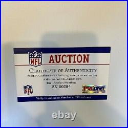 2020 Kansas City Chiefs Team Signed Super Bowl Football Patrick Mahomes PSA DNA