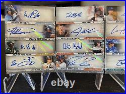 2021 Bowman Ultimate Autograph Book 24 Autos JULIO WITT WANDER ADLEY ETC /10