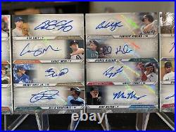 2021 Bowman Ultimate Autograph Book 24 Autos JULIO WITT WANDER ADLEY ETC /10