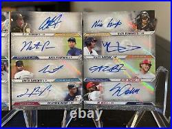 2021 Bowman Ultimate Autograph Book 24 Autos JULIO WITT WANDER ADLEY ETC /10