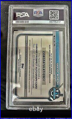 2021 Bowman University Chrome Xavier Worthy Refractor 1st Auto