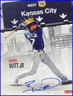 2022 Onyx Bobby Witt Jr Autographed RC Rookie SP 9/25 Factory Sealed Kansas City