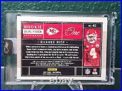 2023 Panini One #42 Rashee Rice #/199