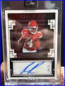 2023 Panini One Rashee Rice Day One Rookie Auto Bronze /49 #112
