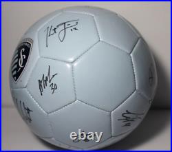2023 Sporting Kansas City Team Signed Autographed Soccer Ball & Coa Mls Soccer