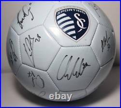 2023 Sporting Kansas City Team Signed Autographed Soccer Ball & Coa Mls Soccer