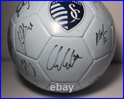 2023 Sporting Kansas City Team Signed Autographed Soccer Ball & Coa Mls Soccer