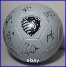 2023 Sporting Kansas City Team Signed Autographed Soccer Ball & Coa Mls Soccer