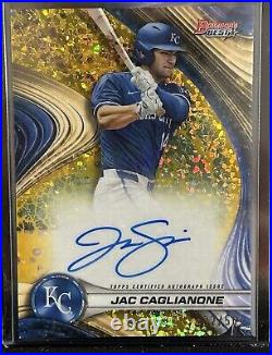 2024 Bowman Best Jac Caglianone Best Of 2024 Autograph Gold Mini Diamond /50