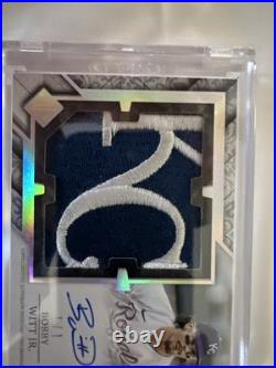 2024 Topps Transcendent 1/1 Bobby Witt Jr Jumbo Patch Autograph Kansas City