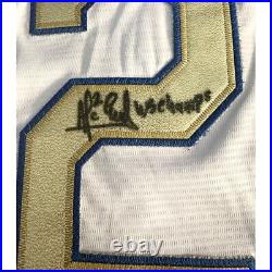 Alcides Escobar Kansas City Royals Autographed Jersey 2015 World Series Jersey