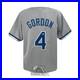 Alex Gordon Autographed Kansas City Custom Gray Baseball Jersey BAS