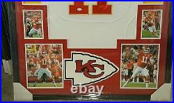 Alex Smith Kansas City Chiefs Autographed Jersey Framed Jsa Coa