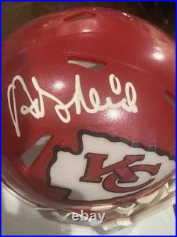 Andy Reid Signed Autographed Kansas City Chiefs Football Mini Helmet Jsa