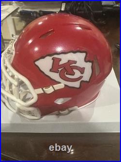 Andy Reid Signed Autographed Kansas City Chiefs Football Mini Helmet Jsa