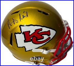Andy Reid Signed Kansas City Chiefs Flash Football Full Size Helmet Jsa