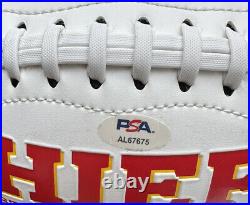 Andy Reid Signed Kansas City Chiefs Logo Full Size Football Psa/dna Super Bowl