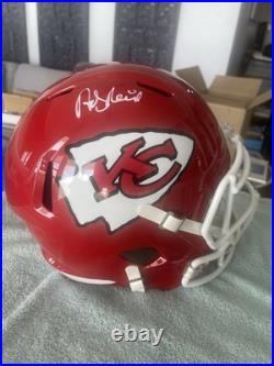 Andy Reid Signed Kansas City Chiefs Sb 58 LVIII Full Size Helmet Beckett