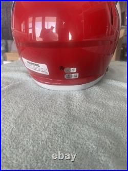 Andy Reid Signed Kansas City Chiefs Sb 58 LVIII Full Size Helmet Beckett