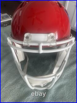 Andy Reid Signed Kansas City Chiefs Sb 58 LVIII Full Size Helmet Beckett